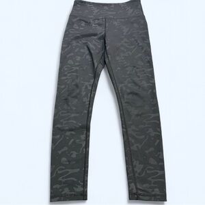 ZYIA Black/Grey Camo Leggings Women Size 4